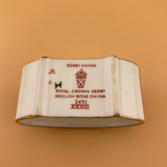 Vintage Royal Crown Derby Imari Pattern #2451 Napkin Ring - Picture 2 of 5